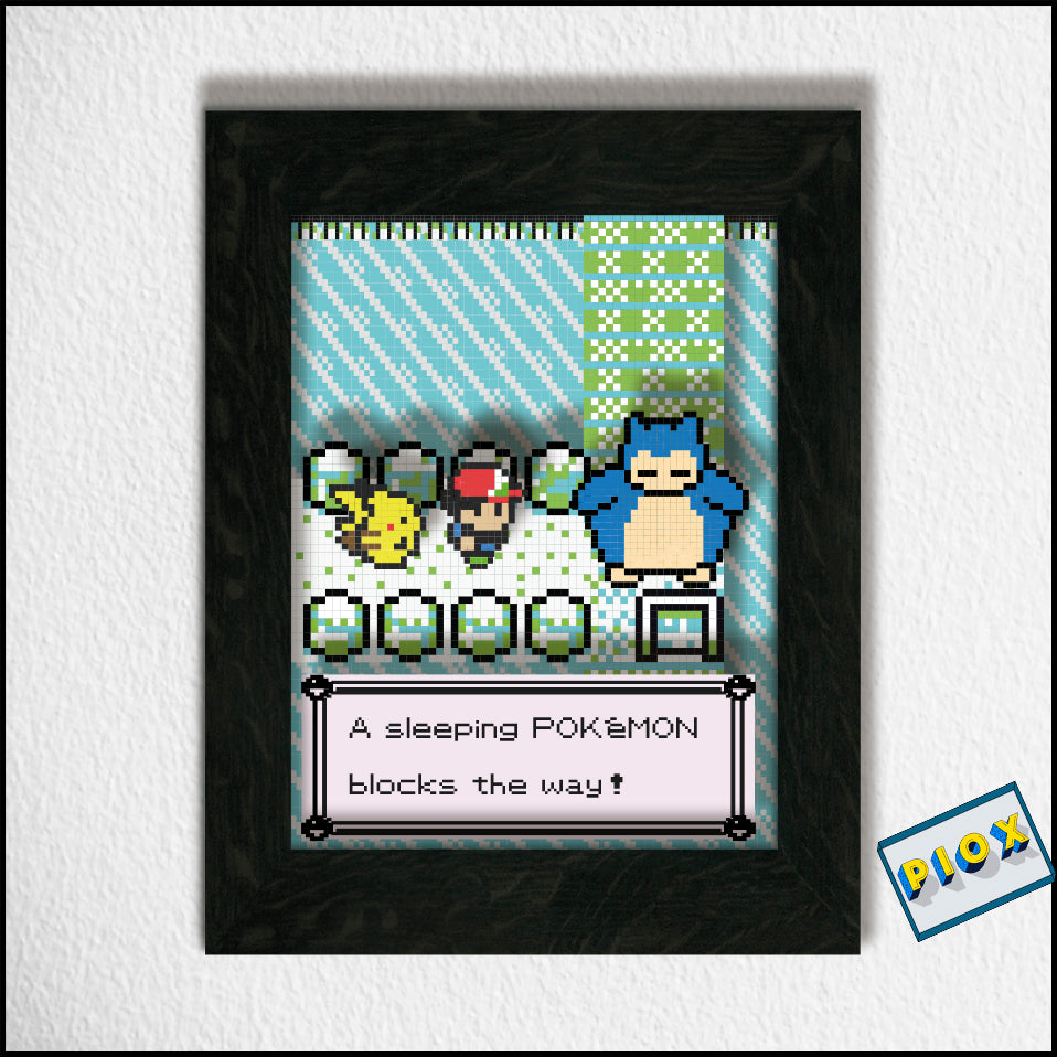 Sleeping Pokemon – Piox Art