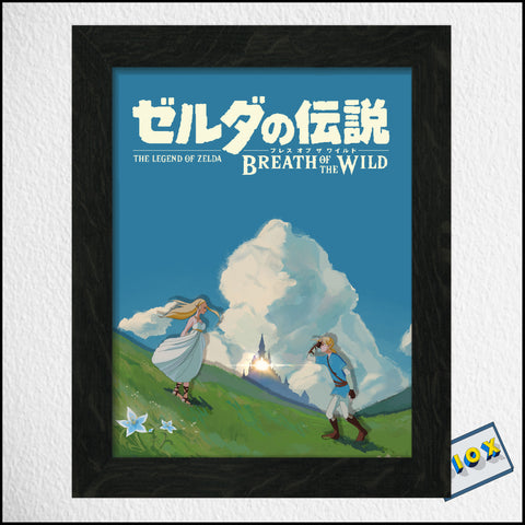 Zelda Breath of the Wild Poster
