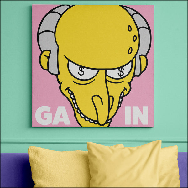 Mr. Burns Gain