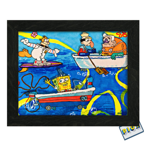 Bob Esponja Driving Practice