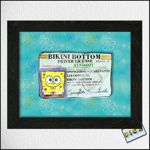 Bob Esponja Licencia de Conducir