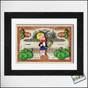 Stock Certificate Richie Rich