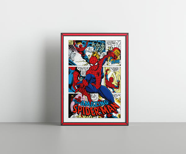 Spiderman Comic Page