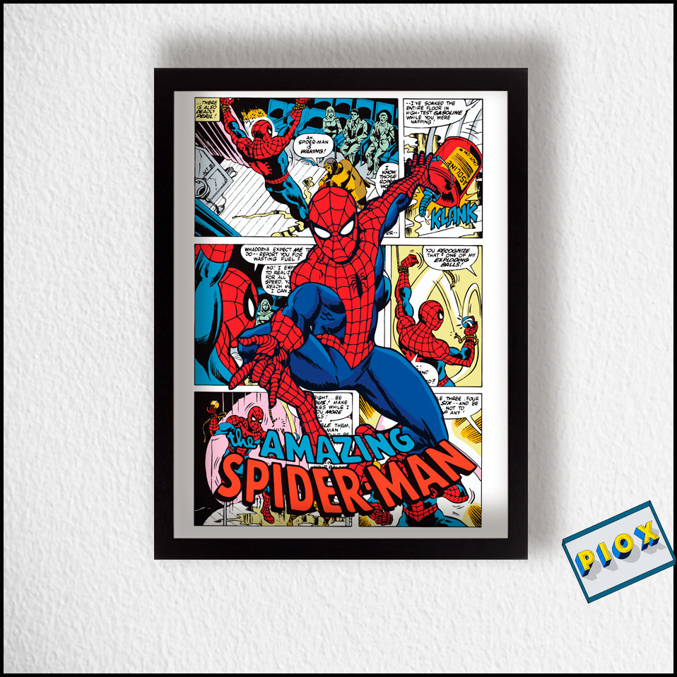 Spiderman Comic Page