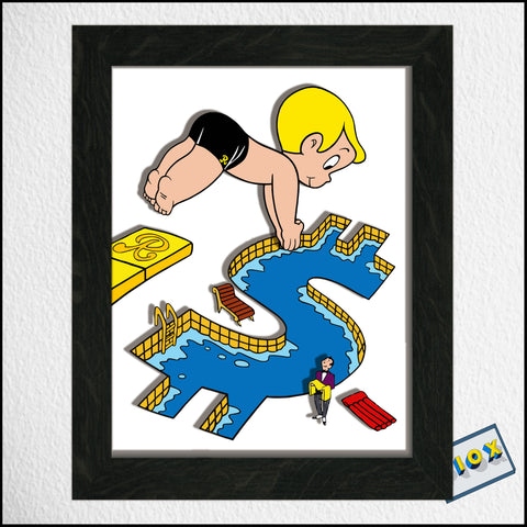 Richie Rich Swimming pool