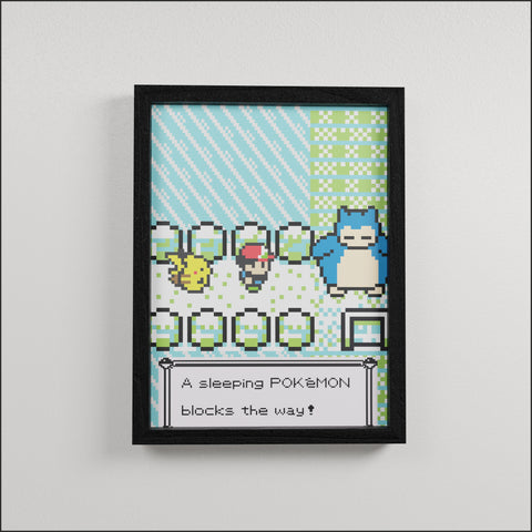 Sleeping Pokemon