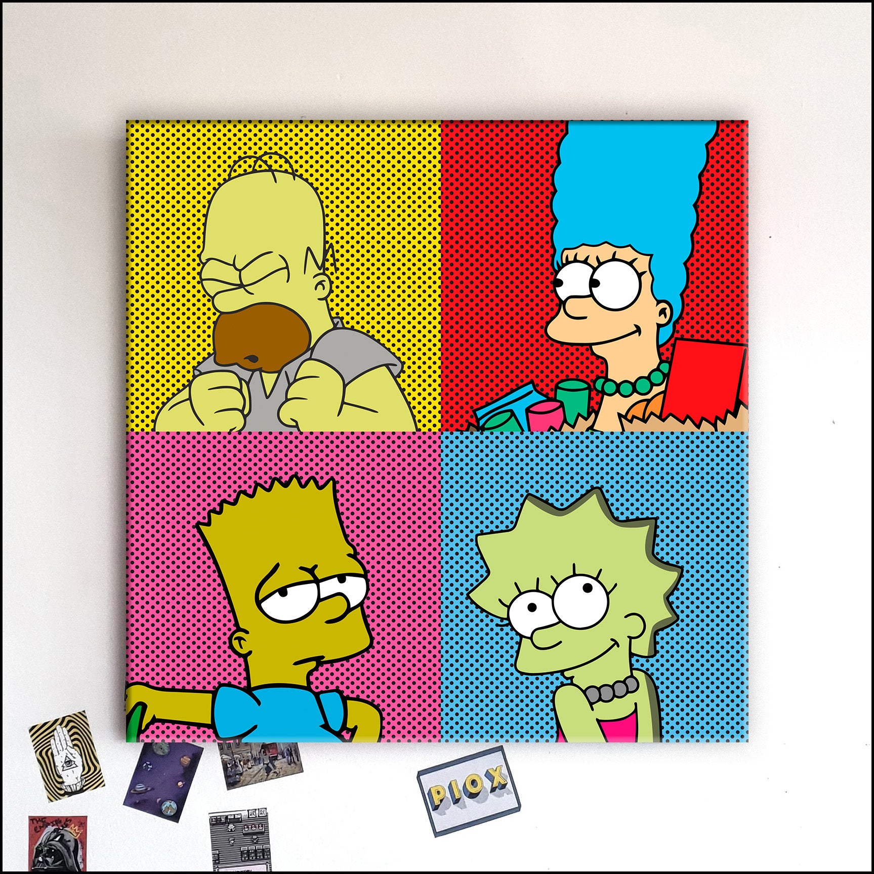 The Simpsons Pop Art