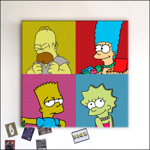 The Simpsons Pop Art