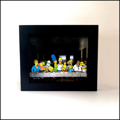 Los Simpsons La Ultima Cena