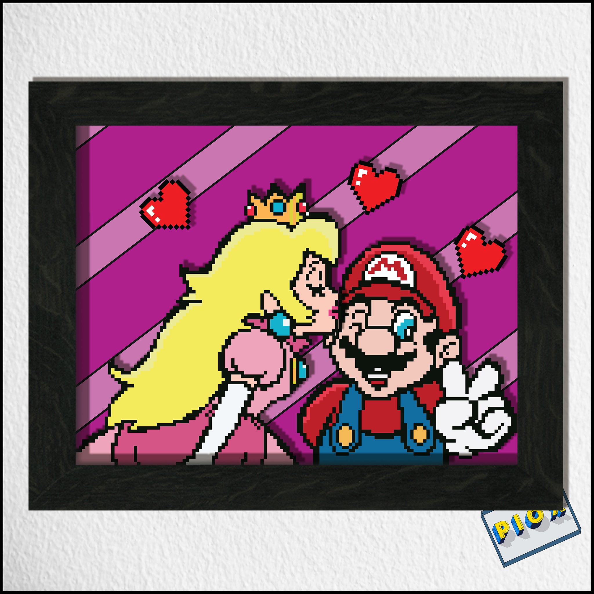 Mushroom Kingdom Pixel Love